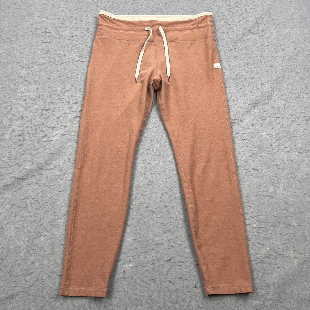 Vuori Vibe Elevation Leggings Women's Large* Terracota Drawstring Yoga Gym VW452
